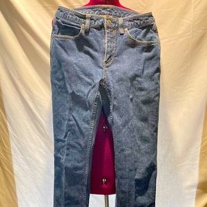 Duluth Trading jeans, 4" zipper, 33" inseam